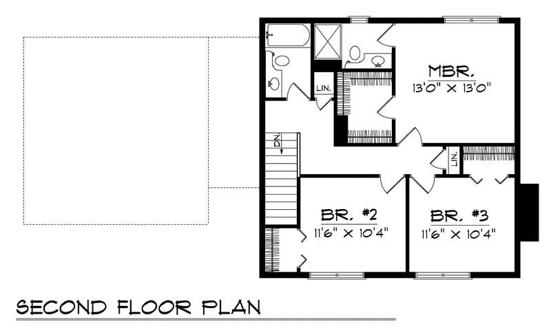 SECOND FLOOR PLAN