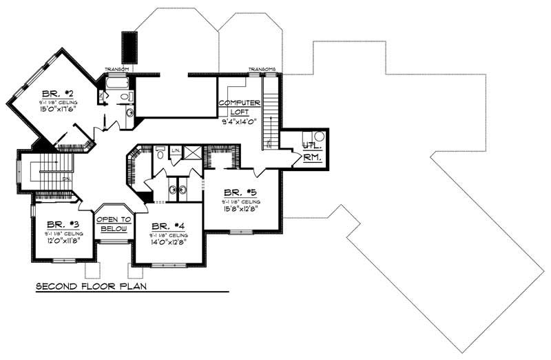 SECOND FLOOR PLAN