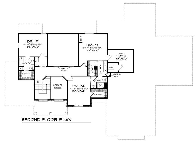 SECOND FLOOR PLAN