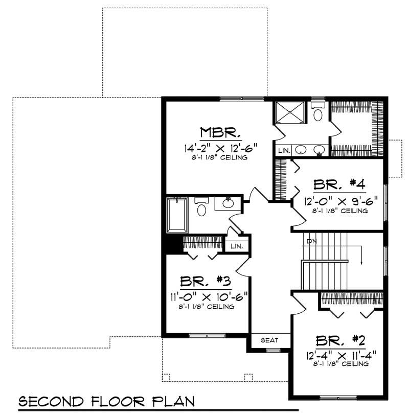 SECOND FLOOR PLAN