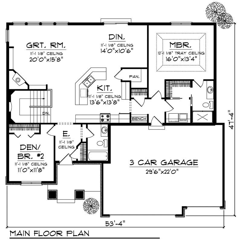 MAIN FLOOR PLAN