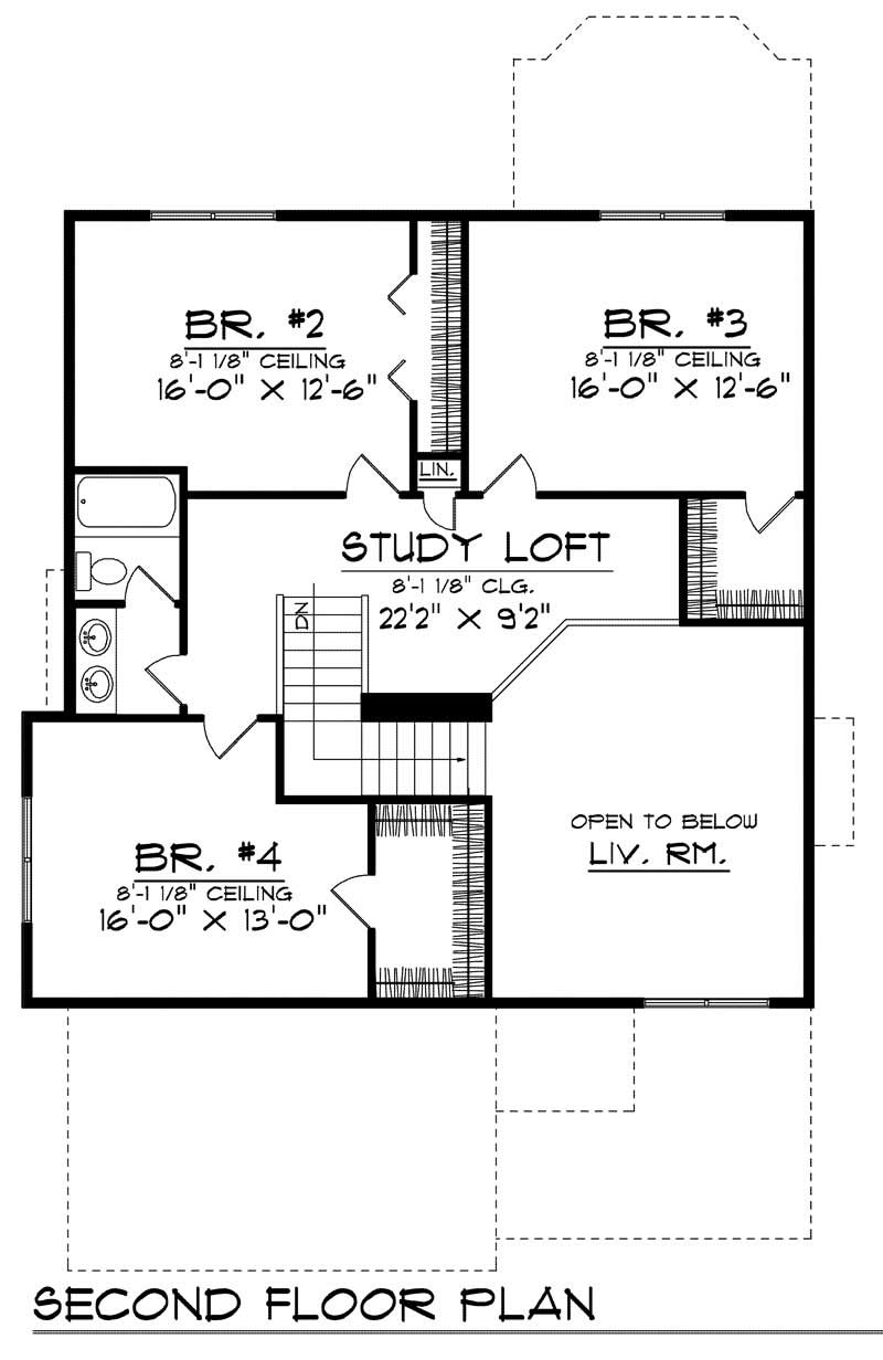 SECOND FLOOR PLAN