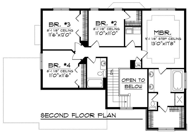 SECOND FLOOR PLAN