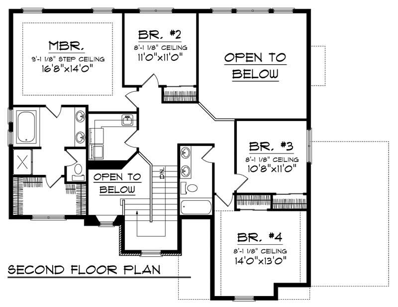 SECOND FLOOR PLAN