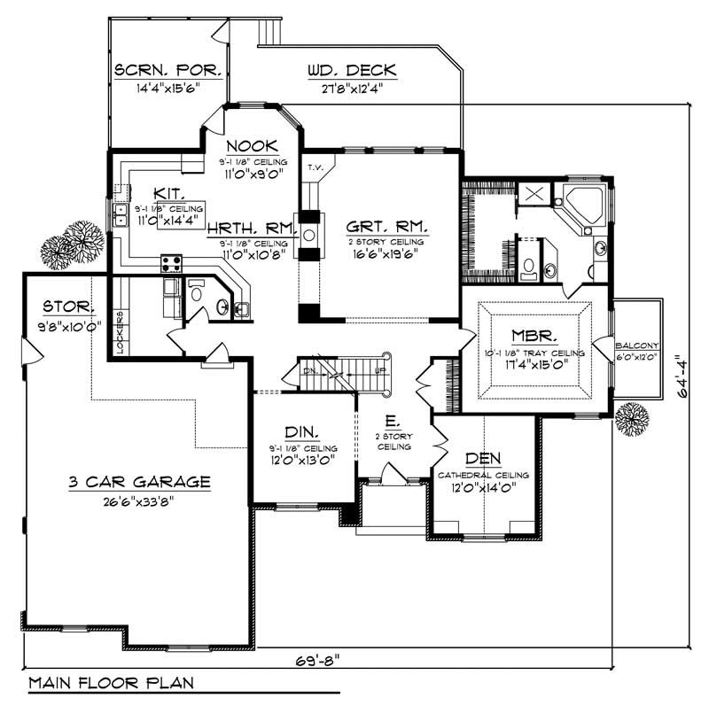 MAIN FLOOR PLAN