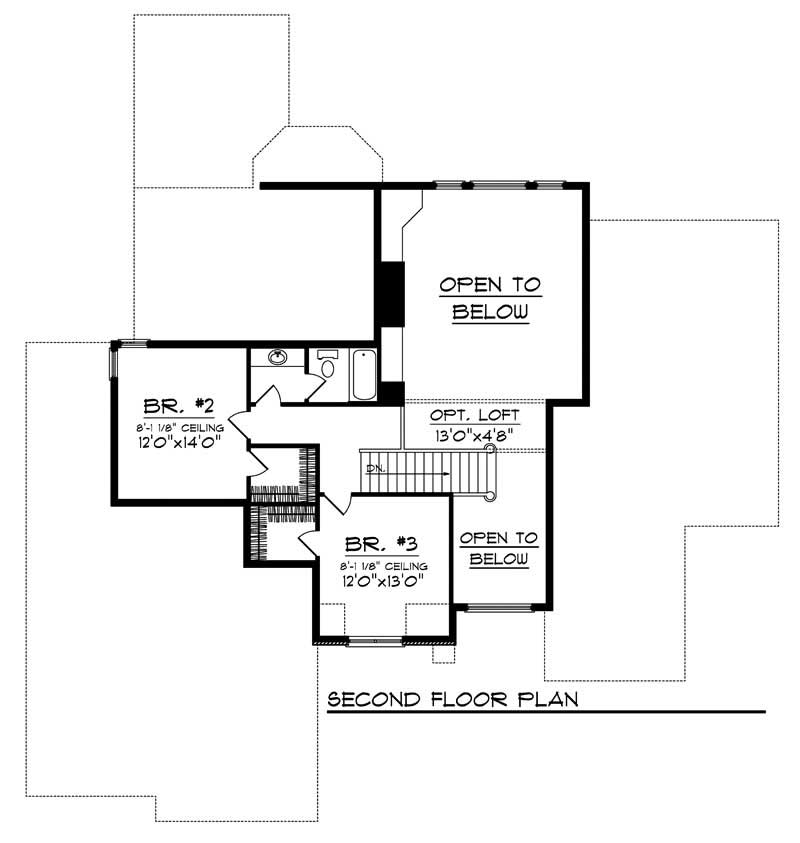 SECOND FLOOR PLAN