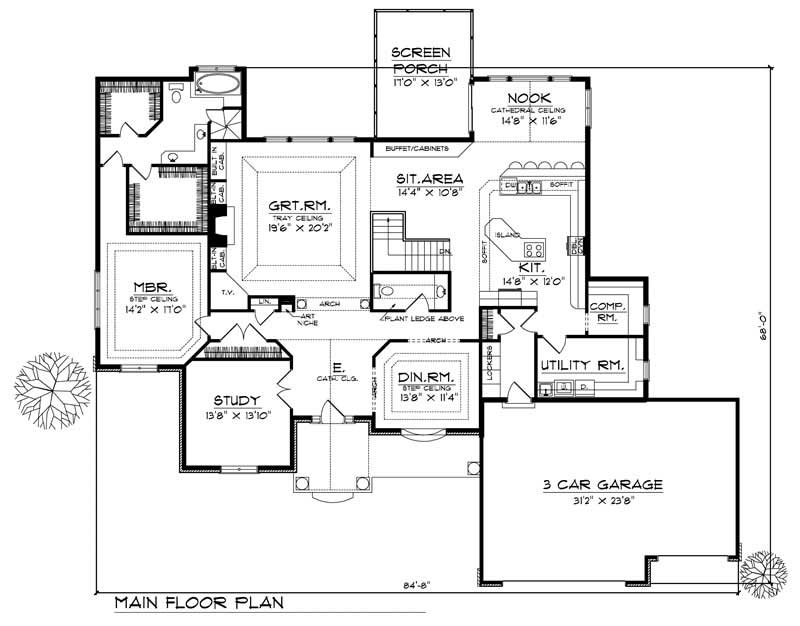 MAIN FLOOR PLAN