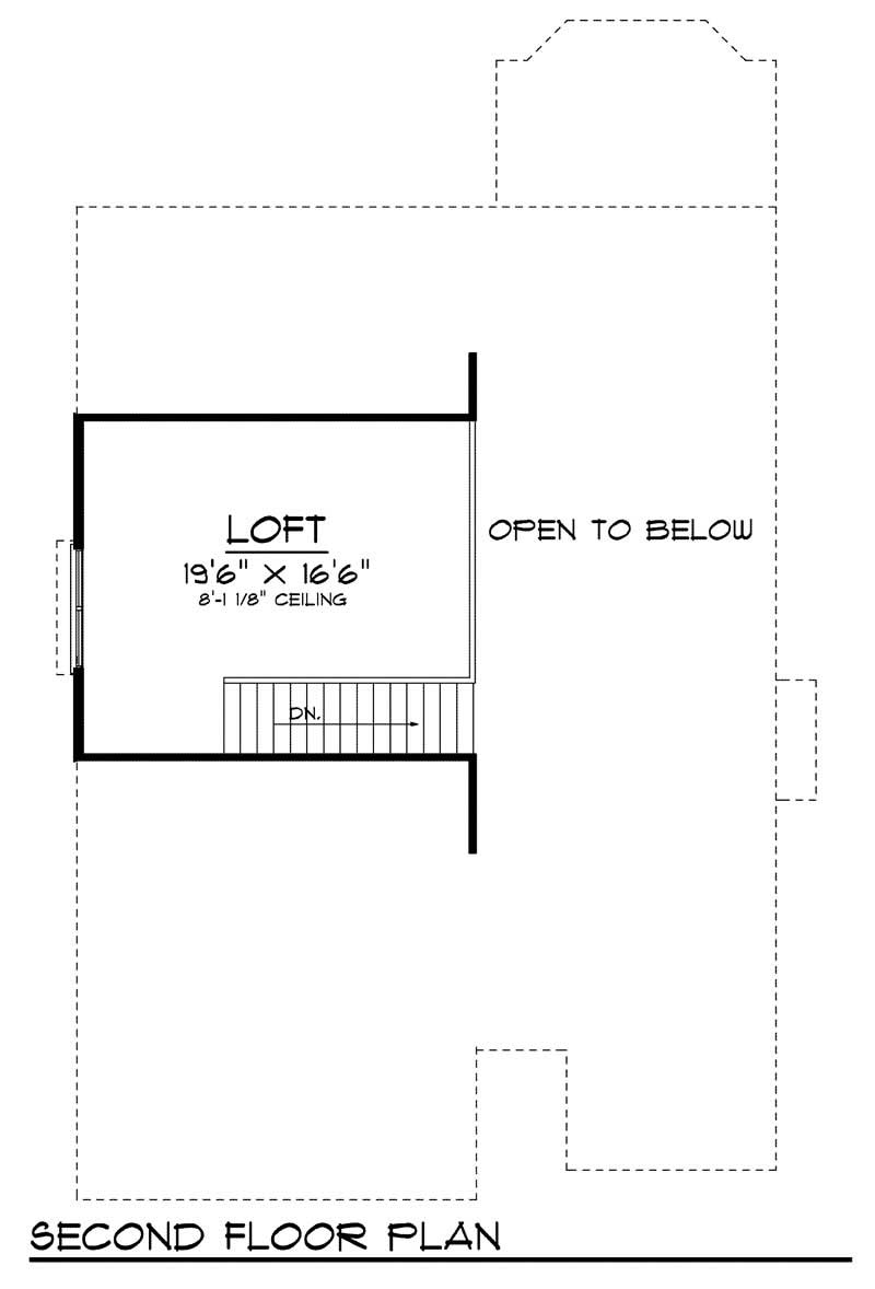 SECOND FLOOR PLAN