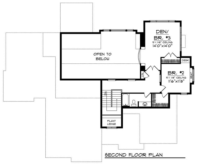 SECOND FLOOR PLAN