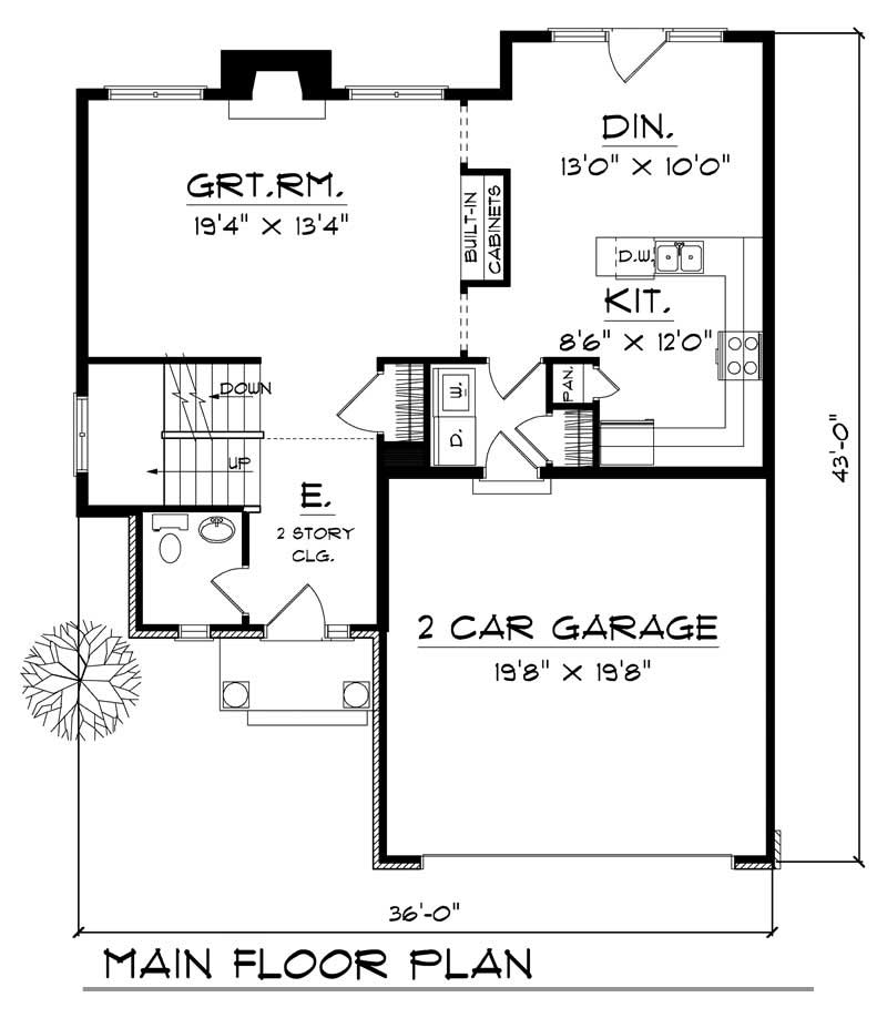 MAIN FLOOR PLAN