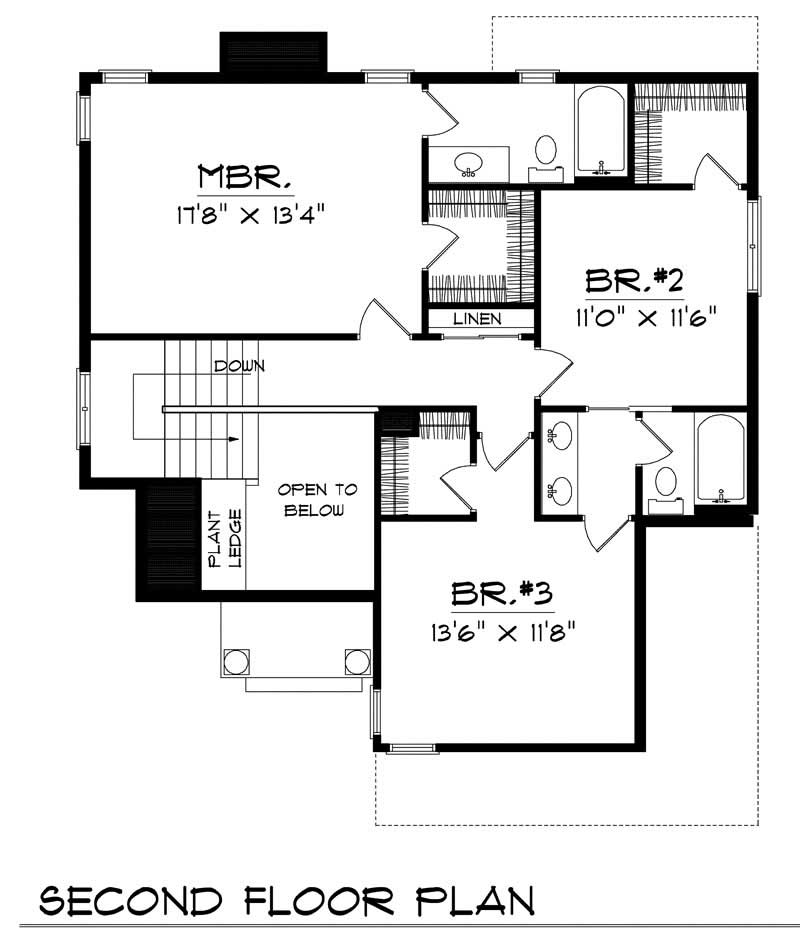 SECOND FLOOR PLAN