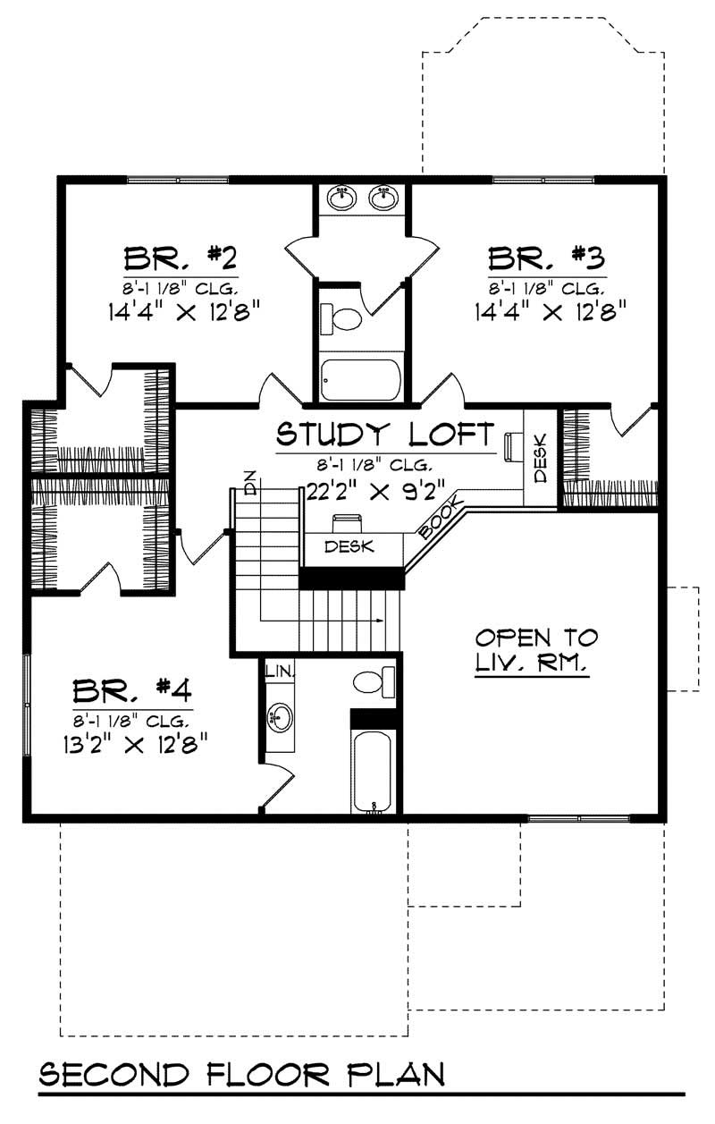 SECOND FLOOR PLAN