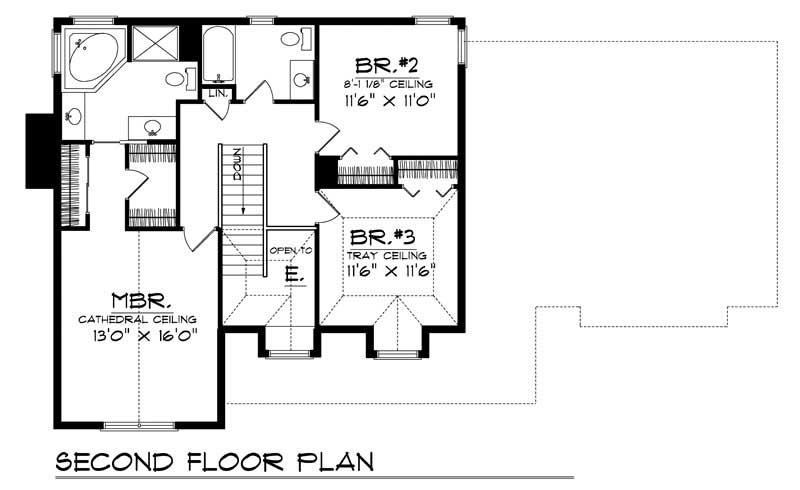 SECOND FLOOR PLAN
