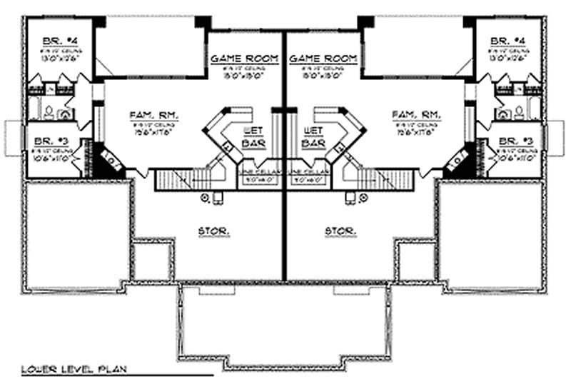 LOWER FLOOR PLAN