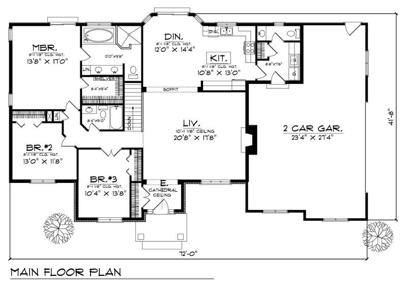 MAIN FLOOR PLAN