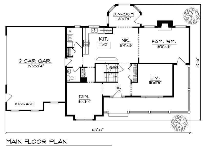 MAIN FLOOR PLAN