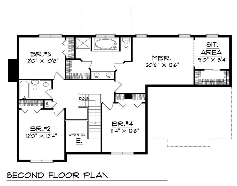 SECOND FLOOR PLAN