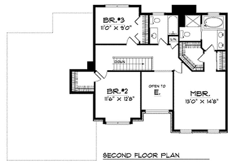 SECOND FLOOR PLAN