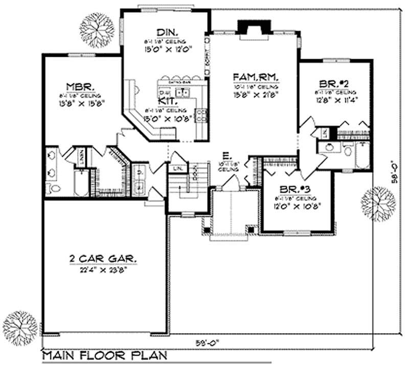main floor plan