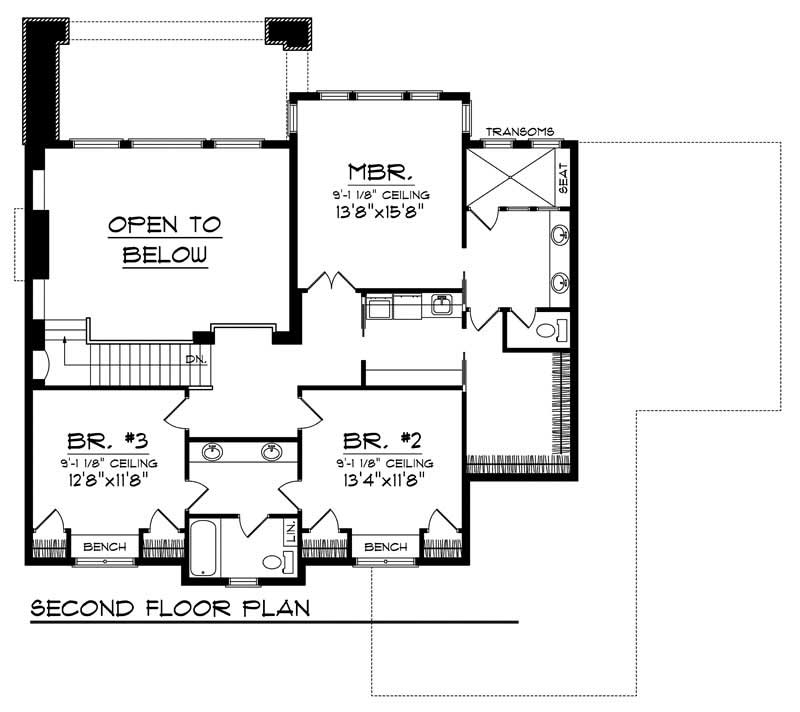 SECOND FLOOR PLAN