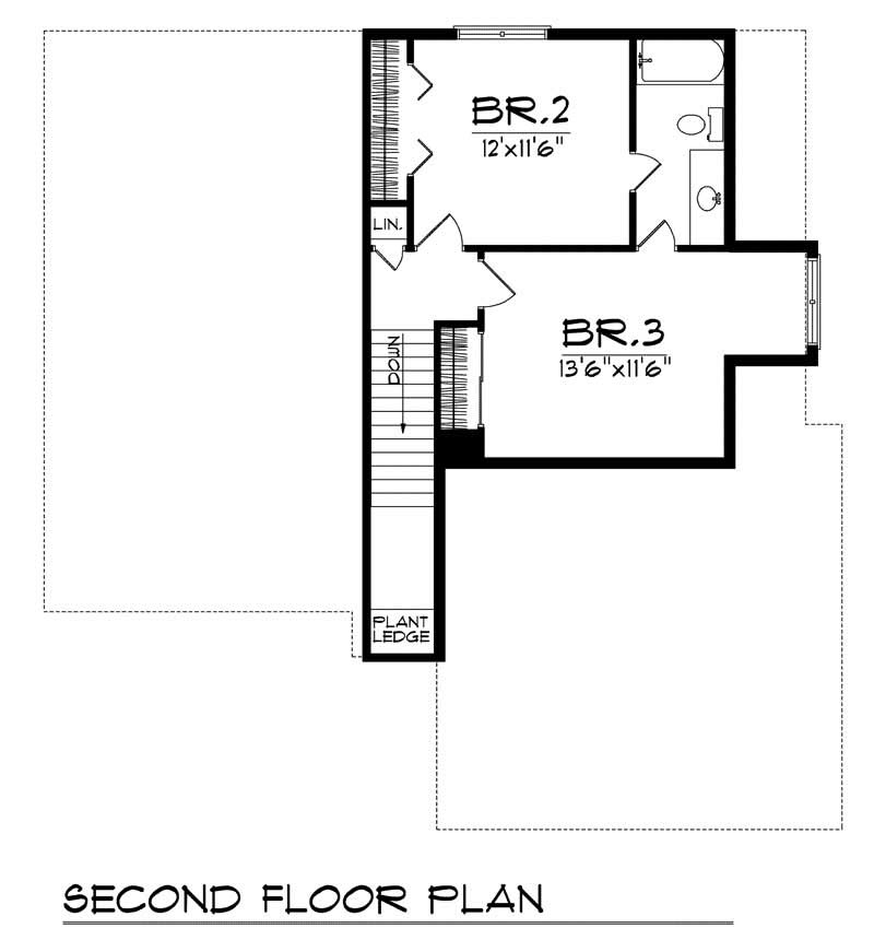 SECOND FLOOR PLAN