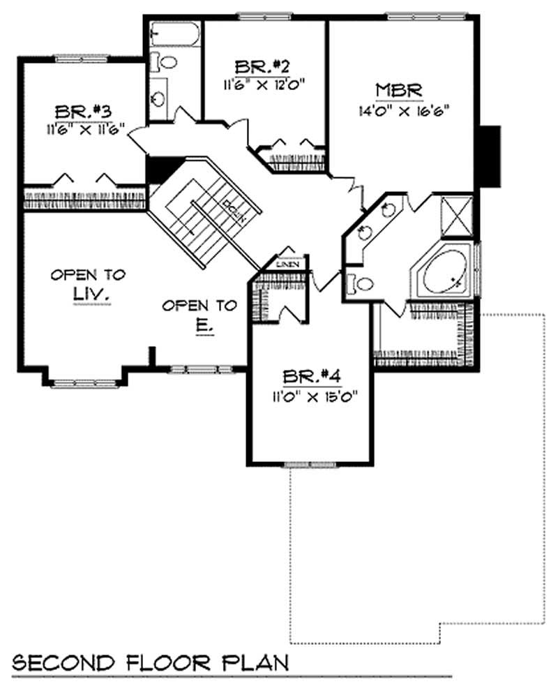 SECOND FLOOR PLAN