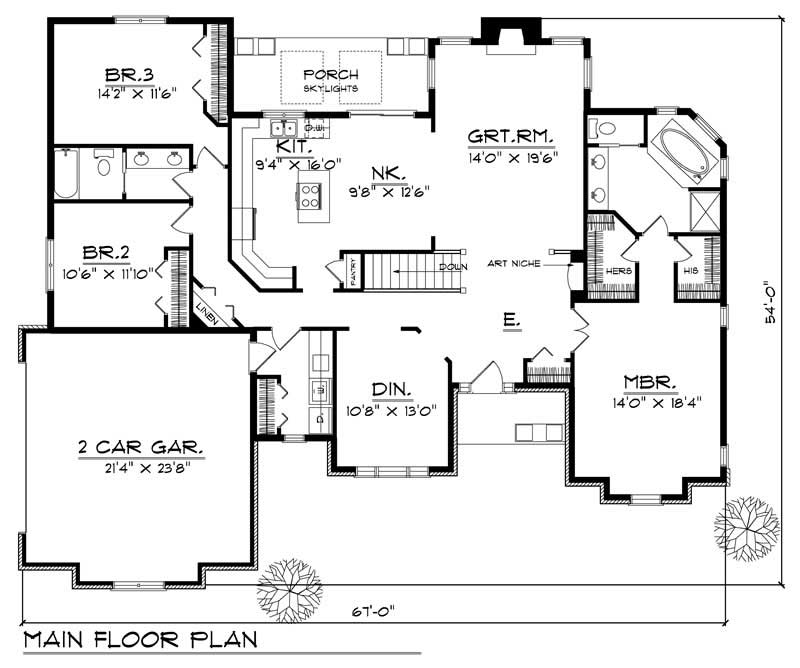MAIN FLOOR PLAN