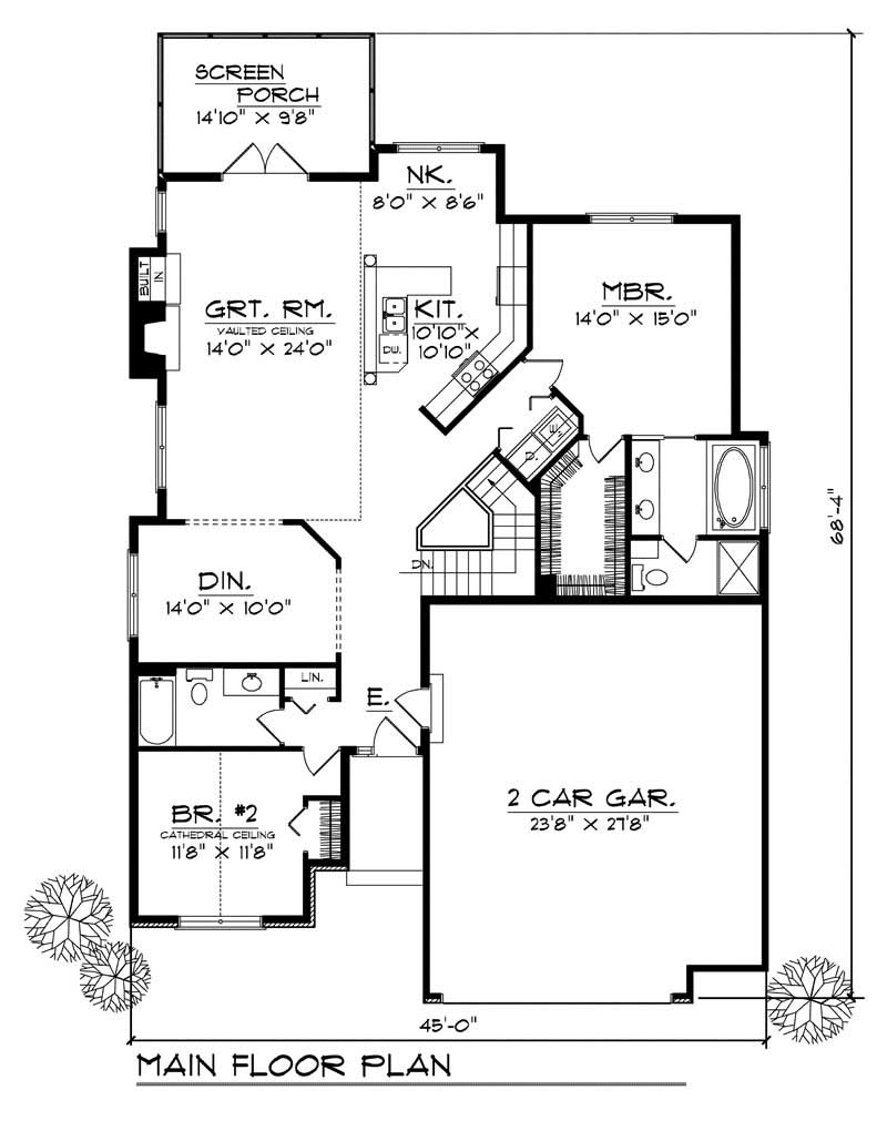 MAIN FLOOR PLAN