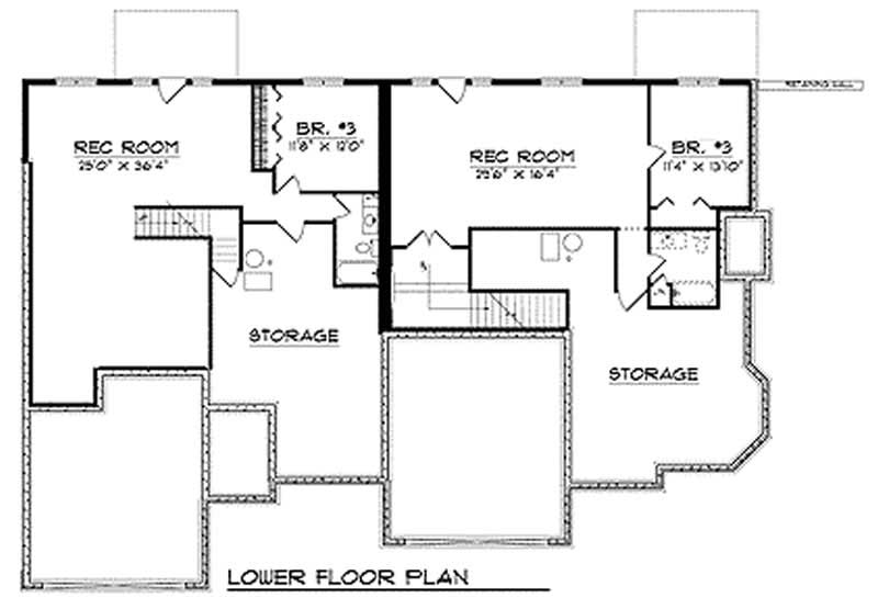LOWER FLOOR PLAN