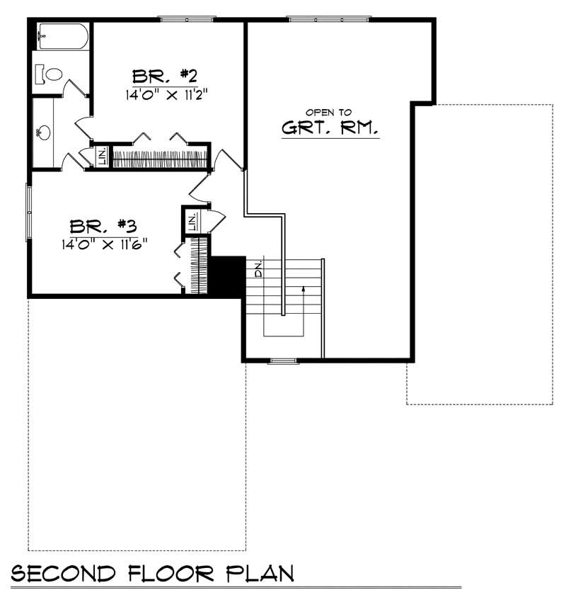 SECOND FLOOR PLAN