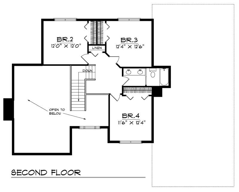 SECOND FLOOR PLAN