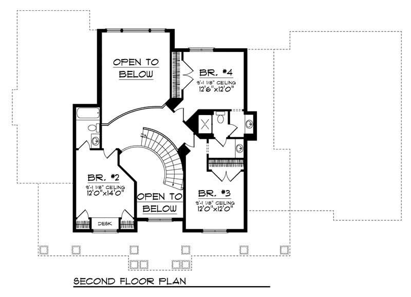 SECOND FLOOR PLAN