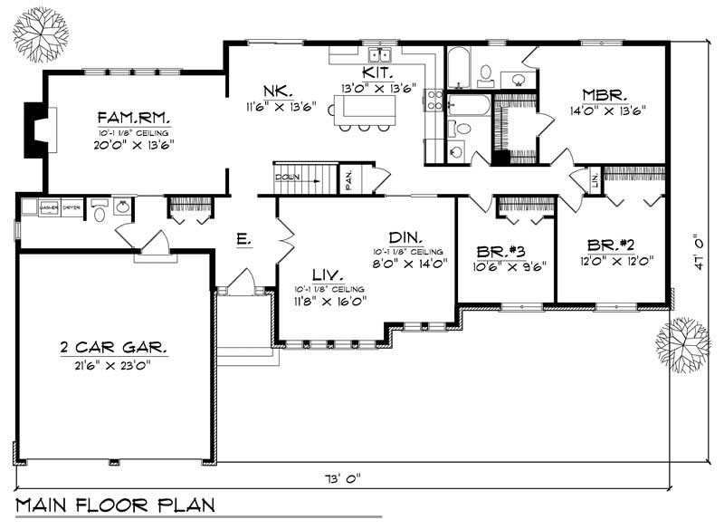 MAIN FLOOR PLAN