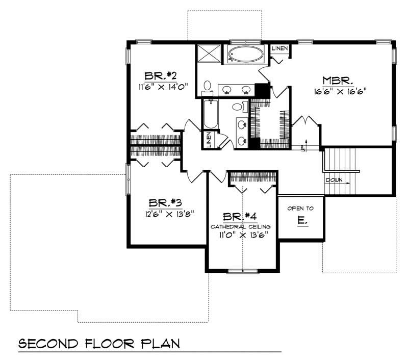 SECOND FLOOR PLAN