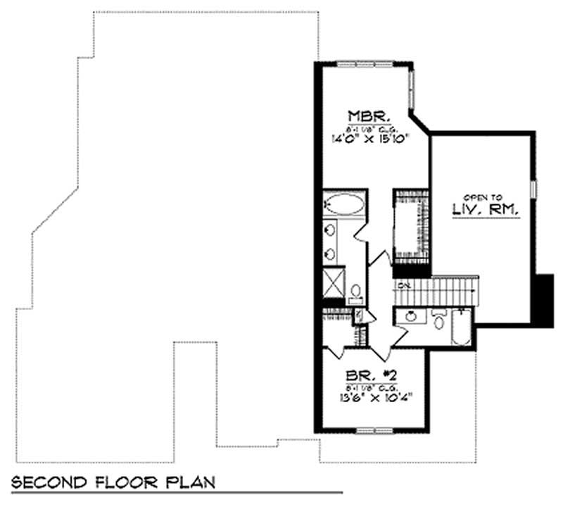 SECOND FLOOR PLAN