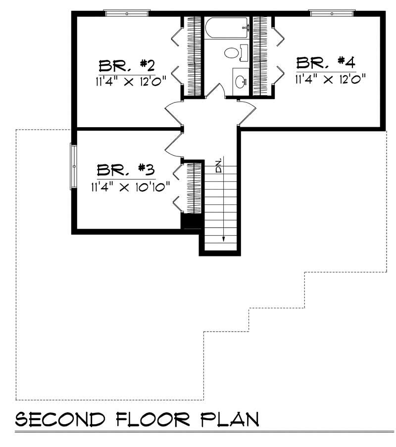 SECOND FLOOR PLAN
