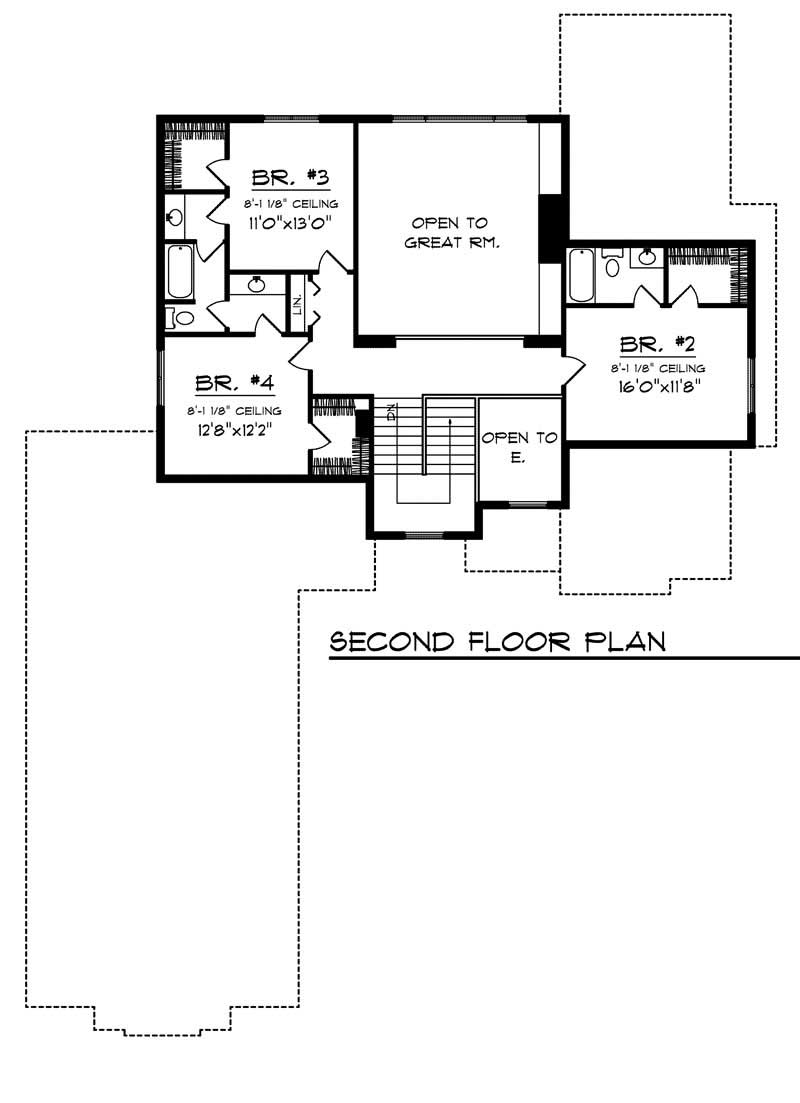 SECOND FLOOR PLAN