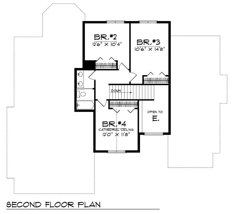 SECOND FLOOR PLAN