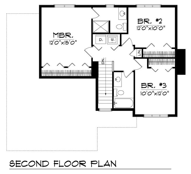 SECOND FLOOR PLAN