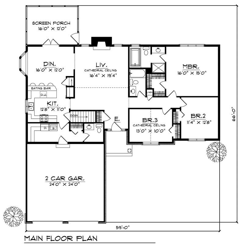 MAIN FLOOR PLAN