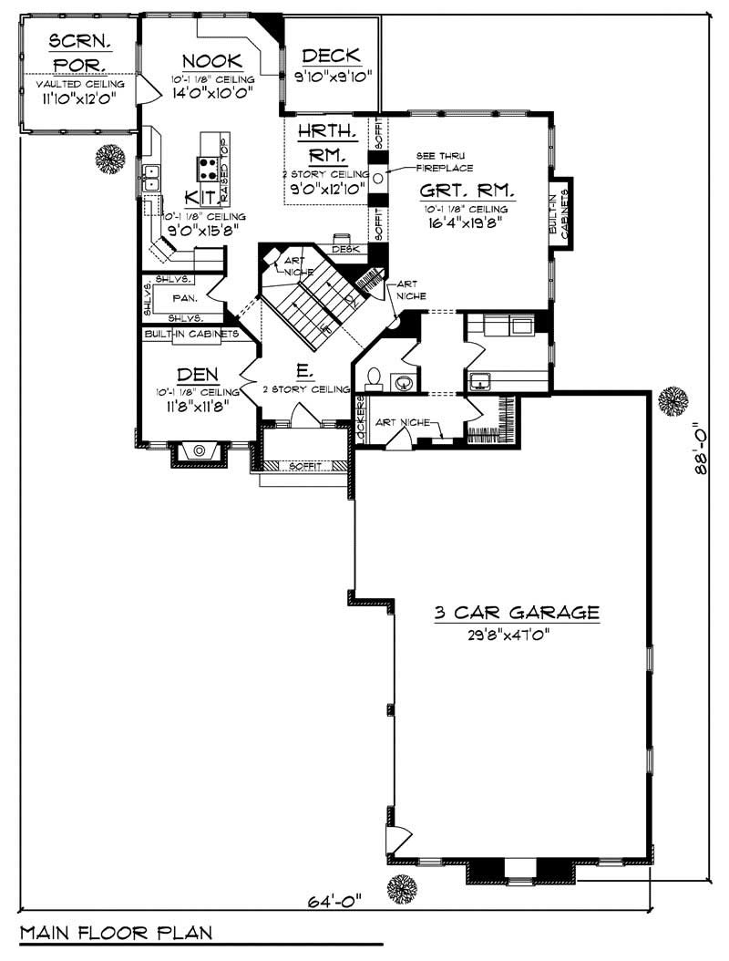 MAIN FLOOR PLAN