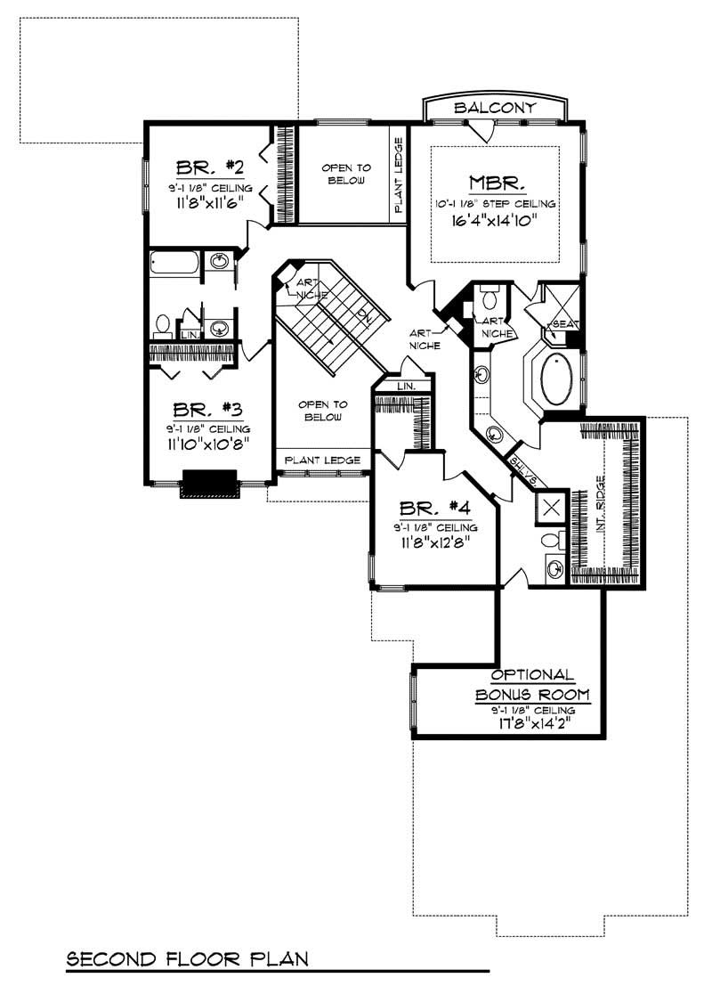 SECOND FLOOR PLAN