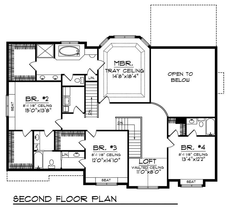 SECOND FLOOR PLAN