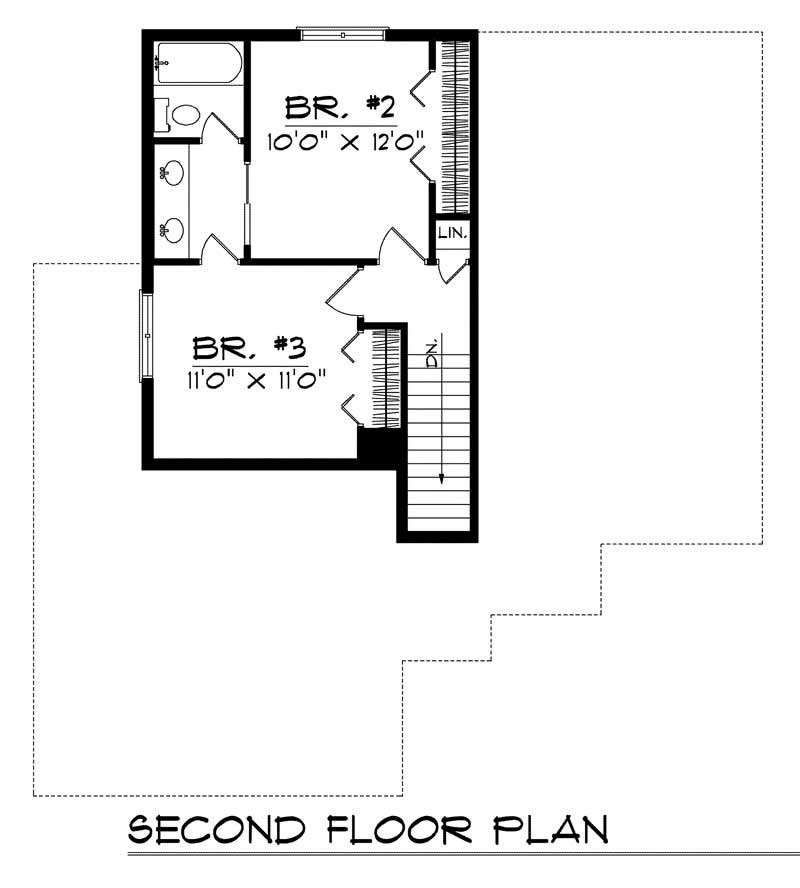 SECOND FLOOR PLAN