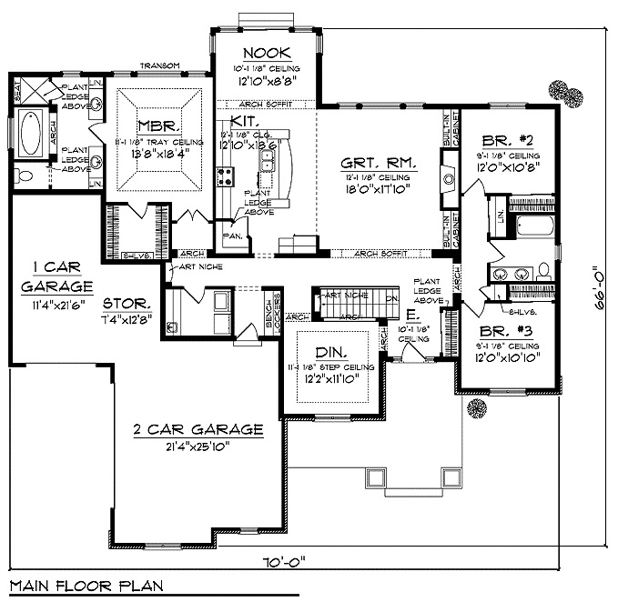Floor Plan Main Level