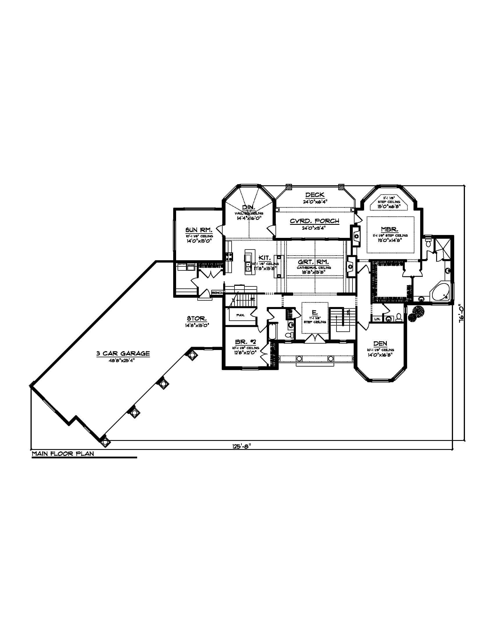 Floor Plan First Story