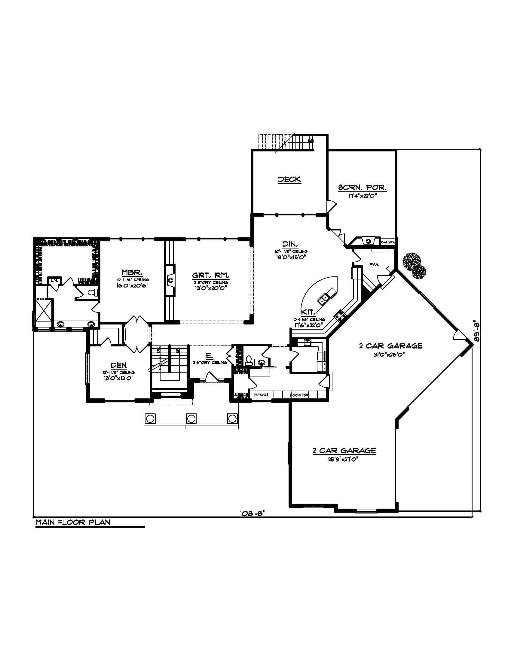 Floor Plan First Story
