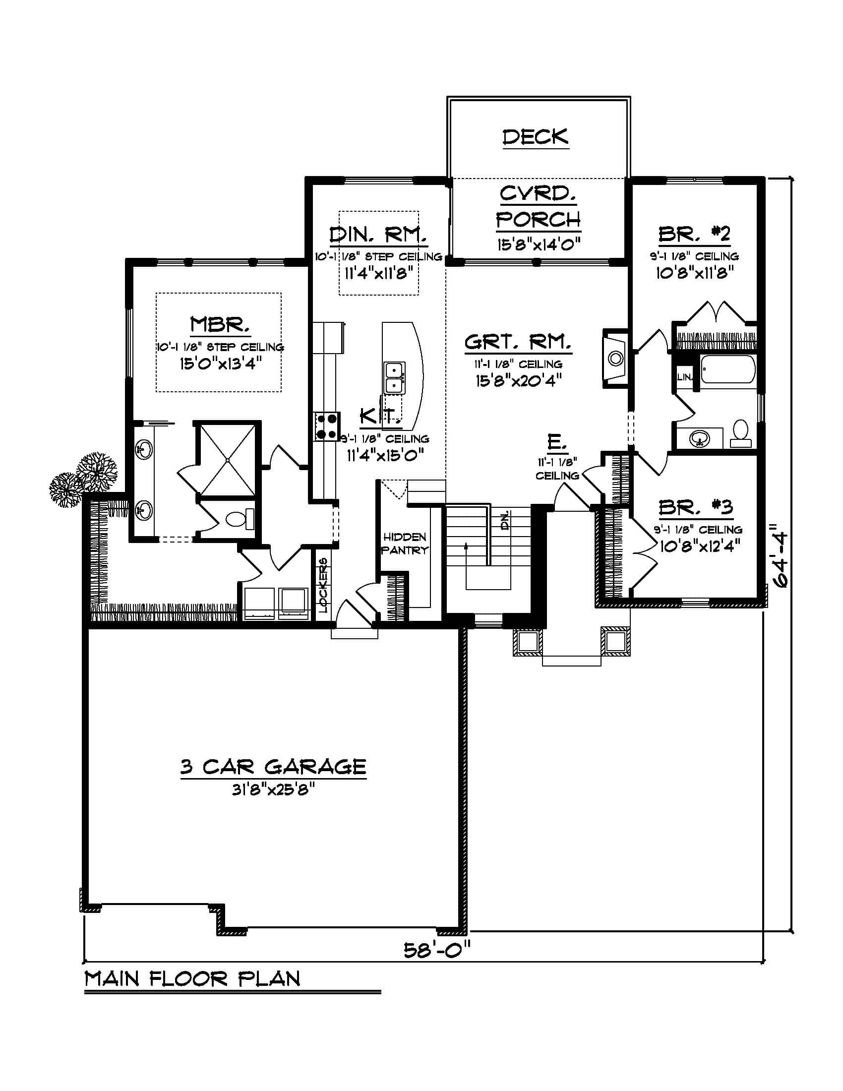 Floor Plan First Story