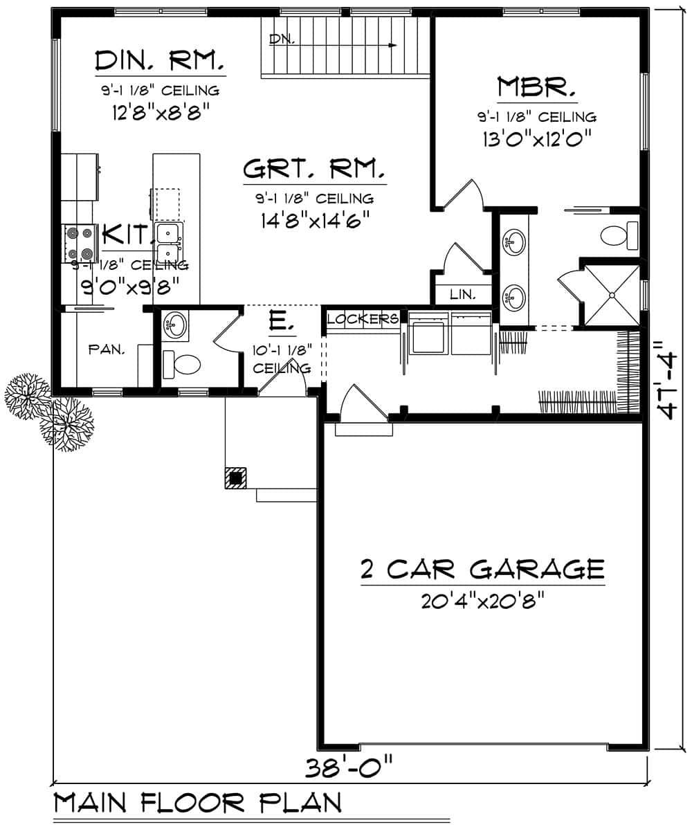 Floor Plan First Story