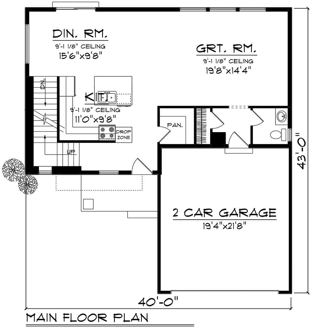 Floor Plan First Story